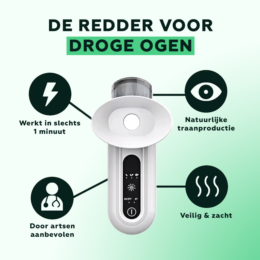 Oogmister – Verlichting bij Droge Ogen – Viqore™