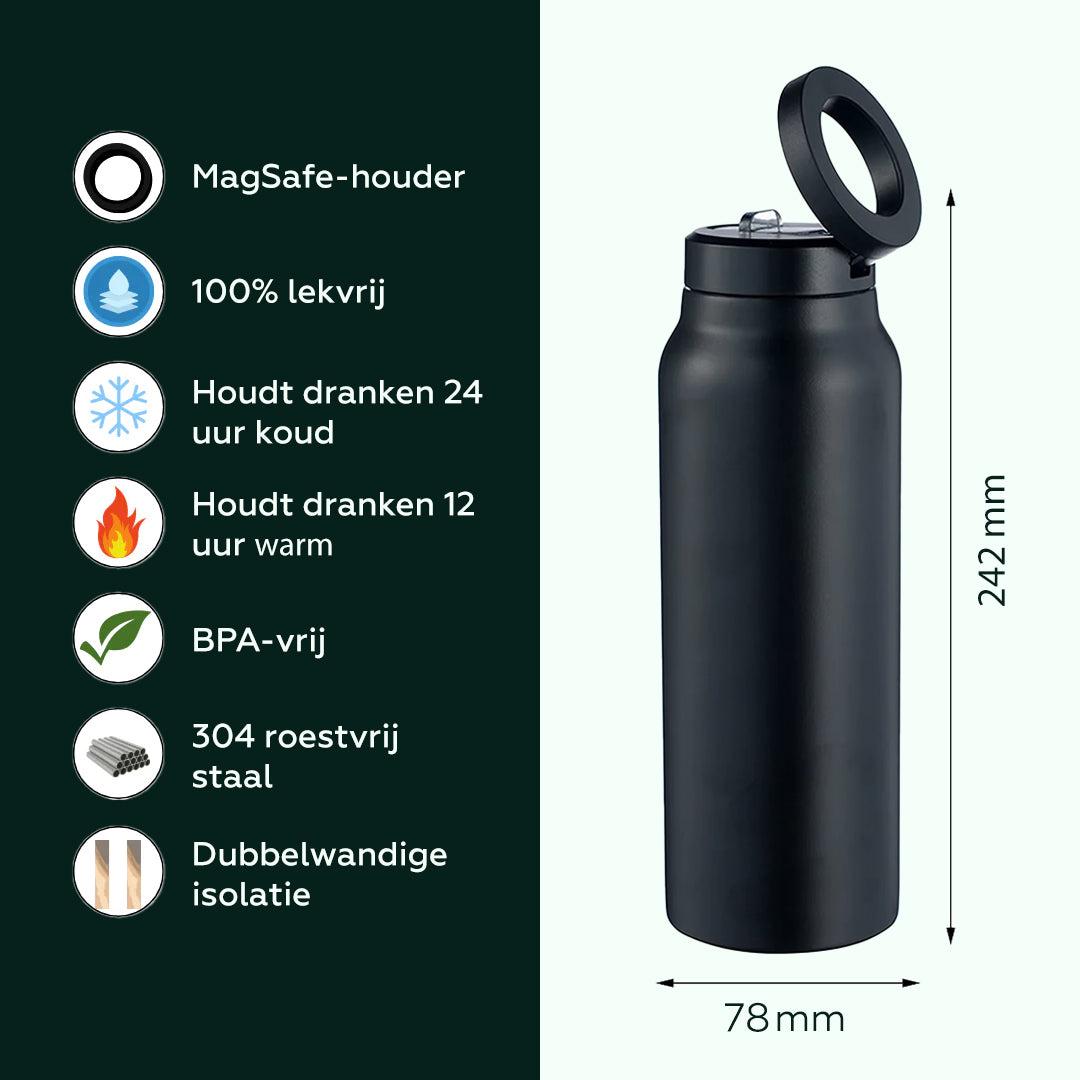 Magnetische Waterfles - 710ml - Viqore™