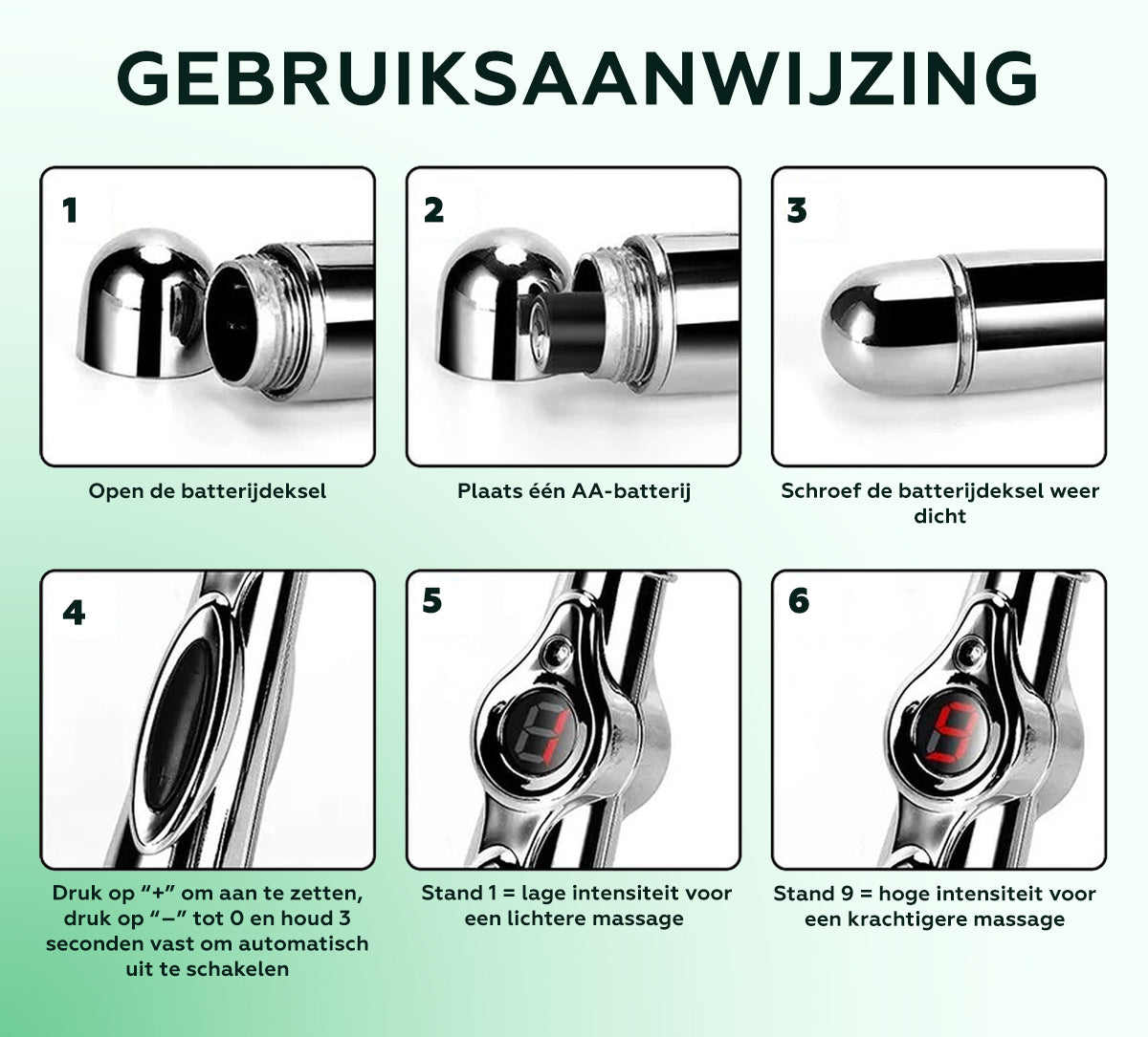 AcuPen – Weg met Spanningspijn & Onrust | Viqore™