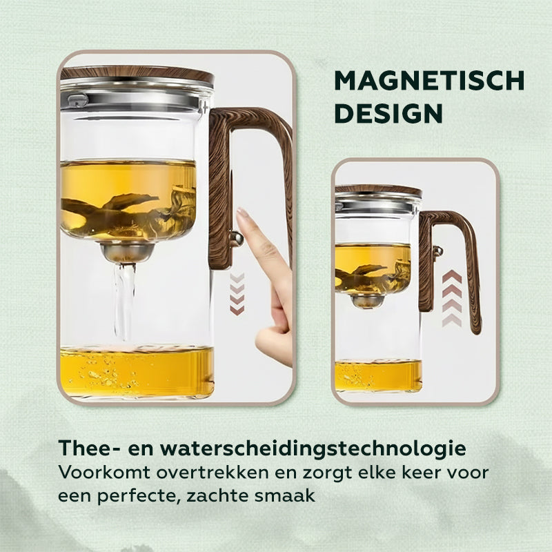 Theepot met scheidingssysteem - 600 ml