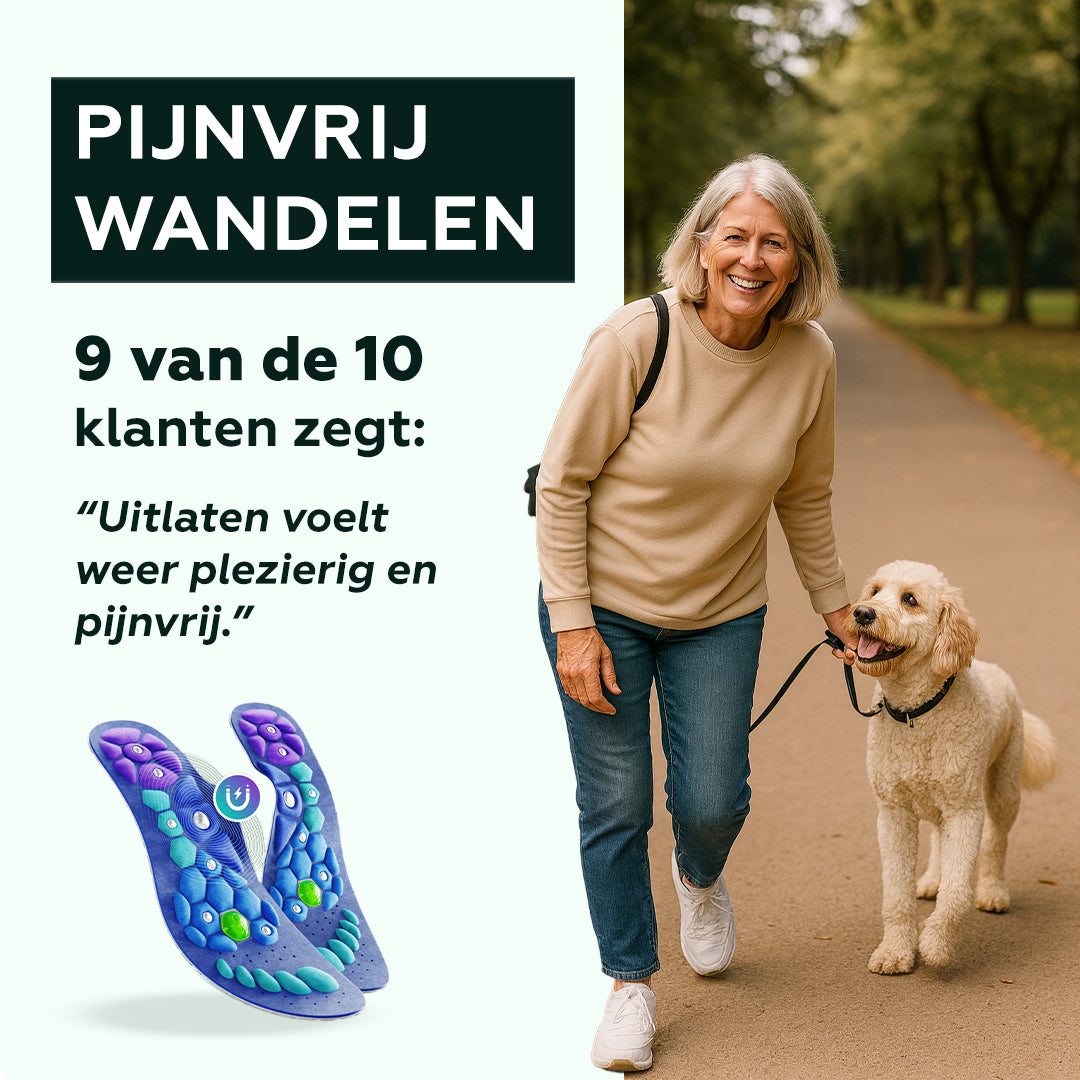 Magnetische Inlegzolen – Pijnvrij Wandelen - Viqore