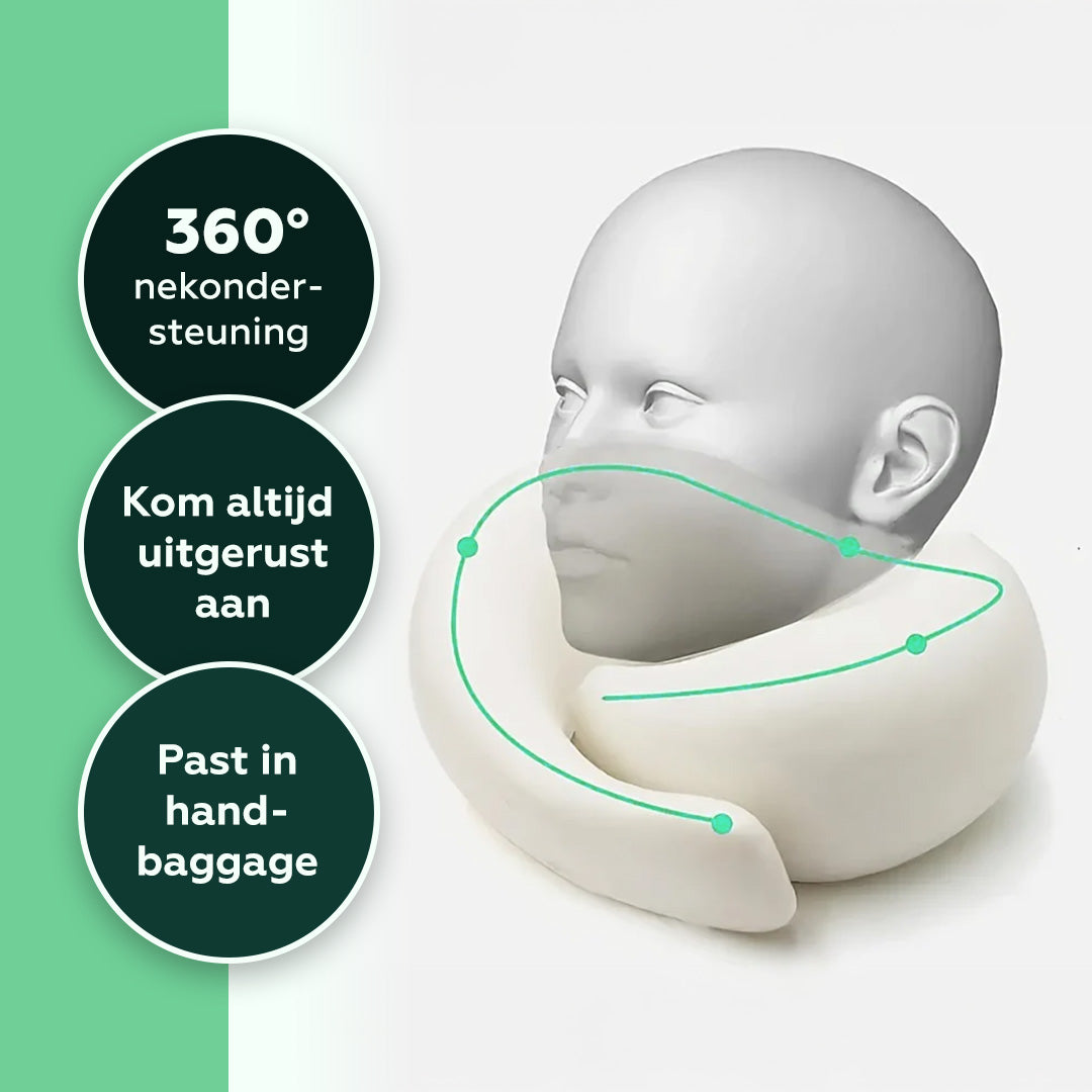 Snooze Wrap - Comfortabel Reizen zonder Nekpijn - Viqore™