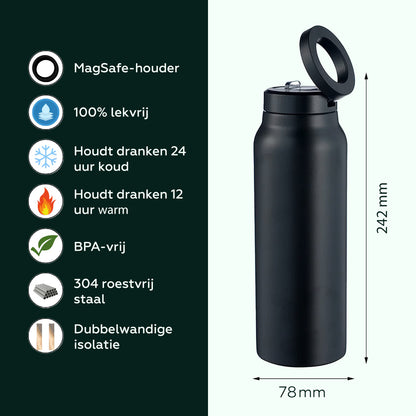 Magnetische Waterfles - 710ml - Viqore™